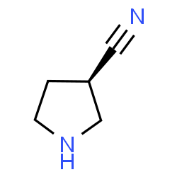 ChemSpider 2D Image | (3R)-3-Pyrrolidinecarbonitrile | C5H8N2