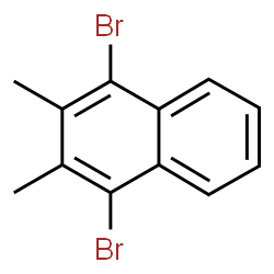 ChemSpider 2D Image | 1,4-Dibromo-2,3-dimethylnaphthalene | C12H10Br2