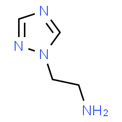 ChemSpider 2D Image | 2-(1H-1,2,4-Triazol-1-yl)ethanamine | C4H8N4