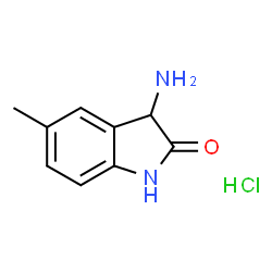 ChemSpider 2D Image | 3-Amino-5-methylindolin-2-one hydrochloride | C9H11ClN2O