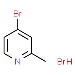 ChemSpider 2D Image | 4-bromo-2-methylpyridine hydrobromide | C6H7Br2N