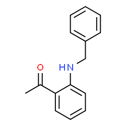 ChemSpider 2D Image | 1-[2-(Benzylamino)phenyl]ethanone | C15H15NO