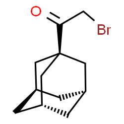 ChemSpider 2D Image | 1-ADAMANTYL BROMOMETHYL KETONE | C12H17BrO