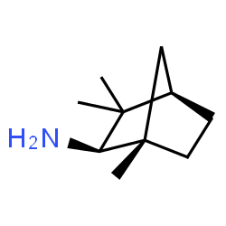 ChemSpider 2D Image | (1S,2R,4R)-1,3,3-Trimethylbicyclo[2.2.1]heptan-2-amine | C10H19N