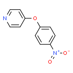 ChemSpider 2D Image | 4-(4-Nitrophenoxy)pyridine | C11H8N2O3