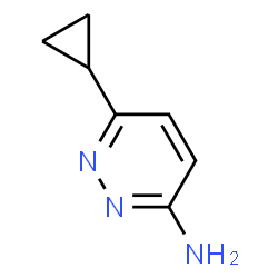ChemSpider 2D Image | 6-Cyclopropylpyridazin-3-amin | C7H9N3