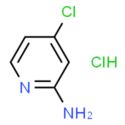 ChemSpider 2D Image | 4-Chloro-2-pyridinamine hydrochloride | C5H6Cl2N2