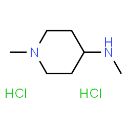 ChemSpider 2D Image | N,1-Dimethyl-4-piperidinamine dihydrochloride | C7H18Cl2N2