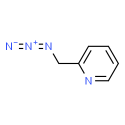 ChemSpider 2D Image | 2-(Azidomethyl)pyridine | C6H6N4