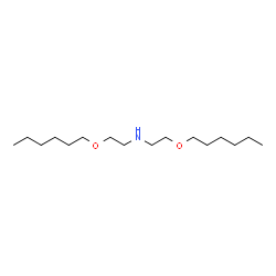 ChemSpider 2D Image | 2-(Hexyloxy)-N-[2-(hexyloxy)ethyl]ethanamine | C16H35NO2