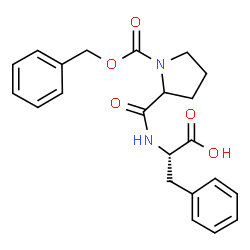 ChemSpider 2D Image | 1-[(Benzyloxy)carbonyl]prolyl-L-phenylalanine | C22H24N2O5