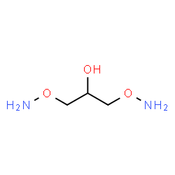 ChemSpider 2D Image | 1,3-Bis(aminooxy)-2-propanol | C3H10N2O3