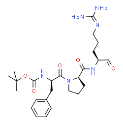 ChemSpider 2D Image | N-(tert-butoxycarbonyl)-D-phenylalanyl-N-{(2S)-5-[(diaminomethylidene)amino]-1-oxopentan-2-yl}-D-prolinamide | C25H38N6O5