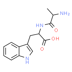 ChemSpider 2D Image | Alanyltryptophan | C14H17N3O3