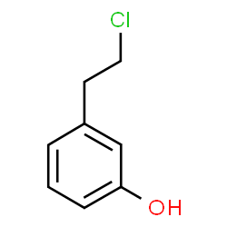 ChemSpider 2D Image | 3-(2-Chloroethyl)phenol | C8H9ClO
