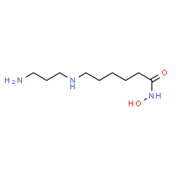 ChemSpider 2D Image | 6-[(3-Aminopropyl)amino]-N-hydroxyhexanamide | C9H21N3O2