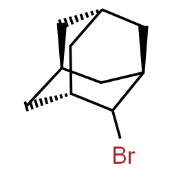 ChemSpider 2D Image | (1r,3r,5r,7r)-2-Bromoadamantane | C10H15Br