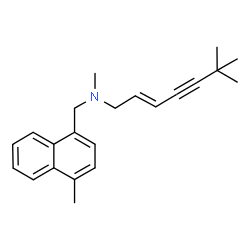 ChemSpider 2D Image | 4-METHYLTERBINAFINE | C22H27N