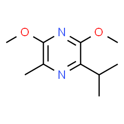 ChemSpider 2D Image | 2-Isopropyl-3,5-dimethoxy-6-methylpyrazine | C10H16N2O2