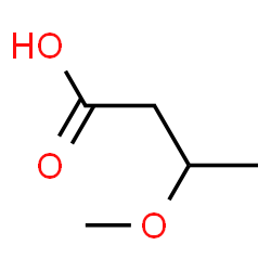ChemSpider 2D Image | 3-Methoxybutanoic acid | C5H10O3