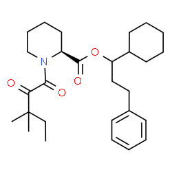 ChemSpider 2D Image | 1-CYCLOHEXYL-3-PHENYL-1-PROPYL-1-(3,3-DIMETHYL-1,2-DIOXYPENTYL)-2-PIPERIDINE CARBOXYLATE | C28H41NO4