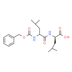 ChemSpider 2D Image | N-[(Benzyloxy)carbonyl]leucyl-D-leucine | C20H30N2O5