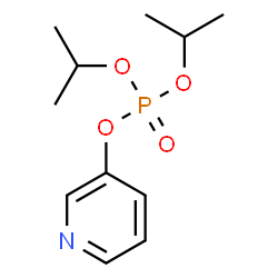 ChemSpider 2D Image | Diisopropyl 3-pyridinyl phosphate | C11H18NO4P