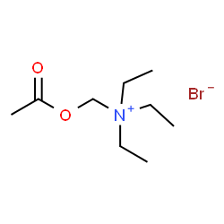 ChemSpider 2D Image | N-(Acetoxymethyl)-N,N-diethylethanaminium bromide | C9H20BrNO2