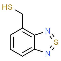 ChemSpider 2D Image | 8$l^{4}-thia-7,9-diazabicyclo[4.3.0]nona-1,3,5,7,8-pentaen-2-ylmethanethiol | C7H6N2S2