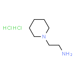ChemSpider 2D Image | 2-(1-Piperidinyl)ethanamine dihydrochloride | C7H18Cl2N2