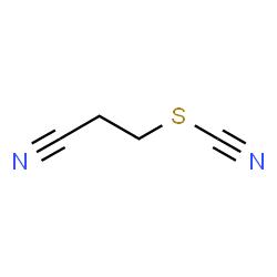 ChemSpider 2D Image | 2-Cyanoethyl thiocyanate | C4H4N2S