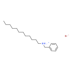 ChemSpider 2D Image | N-Benzyl-1-dodecanaminium bromide | C19H34BrN