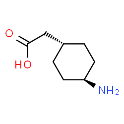 ChemSpider 2D Image | (trans-4-Aminocyclohexyl)acetic acid | C8H15NO2