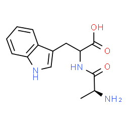 ChemSpider 2D Image | L-Alanyltryptophan | C14H17N3O3