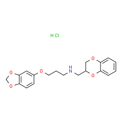 ChemSpider 2D Image | Osemozotan hydrochloride | C19H22ClNO5