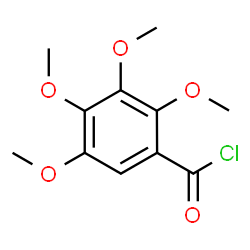ChemSpider 2D Image | 2,3,4,5-Tetramethoxybenzoyl chloride | C11H13ClO5