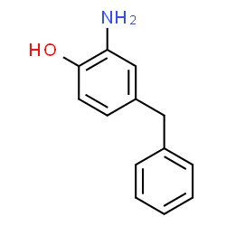 ChemSpider 2D Image | 2-Amino-4-benzylphenol | C13H13NO