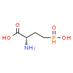 ChemSpider 2D Image | Demethylphosphinothricin | C4H10NO4P