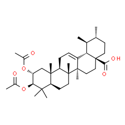 ChemSpider 2D Image | 2,3-o-Diacetylcorosolic acid | C34H52O6
