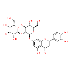 ChemSpider 2D Image | eriodictoyl-7-O-sophoroside | C27H32O16