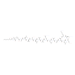 ChemSpider 2D Image | 1-{(2Z)-2-[(3-Hydroxyoctanoyl)amino]-2-butenoyl}-D-prolyl-L-seryl-L-leucyl-D-valyl-D-seryl-D-leucyl-D-valyl-L-valyl-D-glutaminyl-L-leucyl-N-[(2Z)-1-{[(3S,6R,9S,12S,15R,16R)-3-(4-aminobutyl)-6-(2-amino
ethyl)-9-(2-hydroxyethyl)-12-isobutyl-16-methyl-2,5,8,11,14-pentaoxo-1-oxa-4,7,10,13-tetraazacyclohexadecan-15-yl]amino}-1-oxo-2-buten-2-yl]-D-valinamide | C94H163N21O25