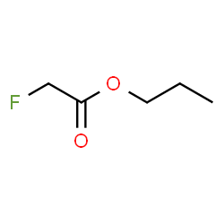 ChemSpider 2D Image | Propyl fluoroacetate | C5H9FO2