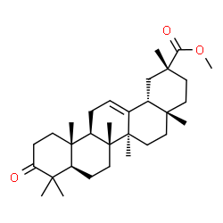 ChemSpider 2D Image | Methyl 3-oxoolean-12-en-29-oate | C31H48O3
