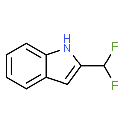 ChemSpider 2D Image | 2-(Difluoromethyl)-1H-indole | C9H7F2N