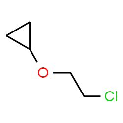 ChemSpider 2D Image | (2-Chloroethoxy)cyclopropane | C5H9ClO