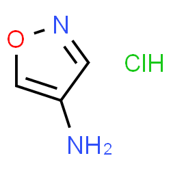ChemSpider 2D Image | 4-Aminoisoxazole hydrochloride | C3H5ClN2O
