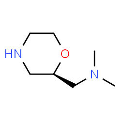 ChemSpider 2D Image | N,N-DIMETHYL-2(R)-MORPHOLINMETHANAMINE | C7H16N2O