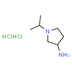 ChemSpider 2D Image | 1-Isopropyl-3-pyrrolidinamine dihydrochloride | C7H18Cl2N2