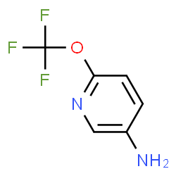 ChemSpider 2D Image | 6-(Trifluoromethoxy)3-pyridinamine | C6H5F3N2O