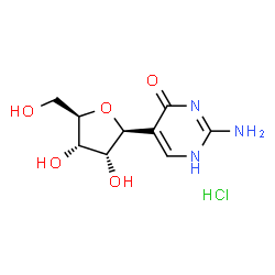 ChemSpider 2D Image | Pseudoisocytidine hydrochloride | C9H14ClN3O5